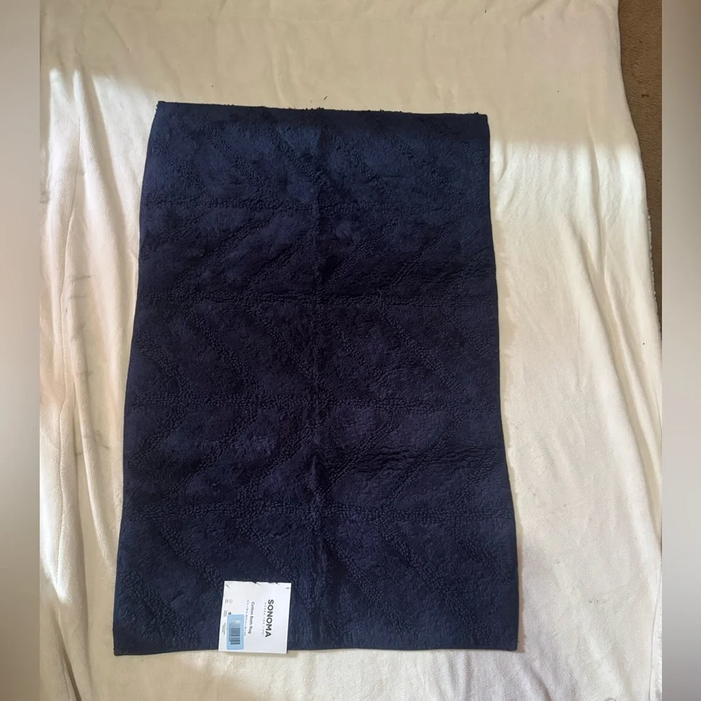 Sonoma cotton bath rug
